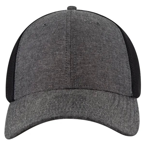 Comfy Fit Cotton Twill 6 Panel Low Profile Mesh Back Cap