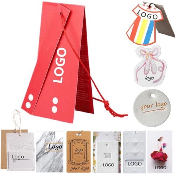 Paper Tag With Lanyard for Clothes - Paper Tag With Lanyard for Clothes - Image 0 of 0