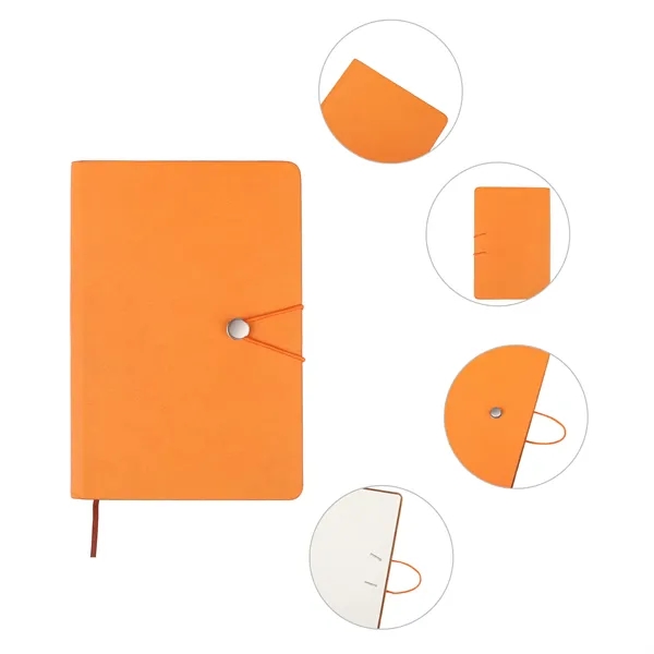 A5 Hardcover Leather Business Notebook 100 Sheets