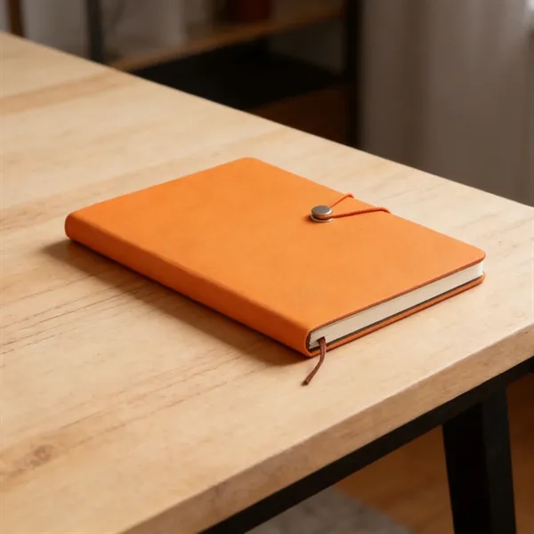 A5 Hardcover Leather Business Notebook 100 Sheets