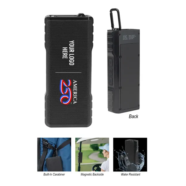 America250™ Magnetic Speaker with Carabiner