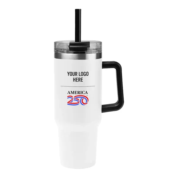 America250™ 40 Oz. Full Color Intrepid Stainless Steel Tu...
