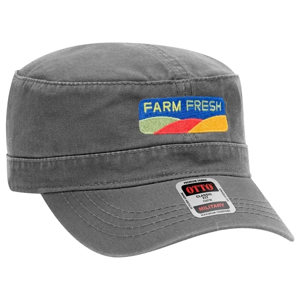 Superior Garment Washed Cotton Twill Military Hat