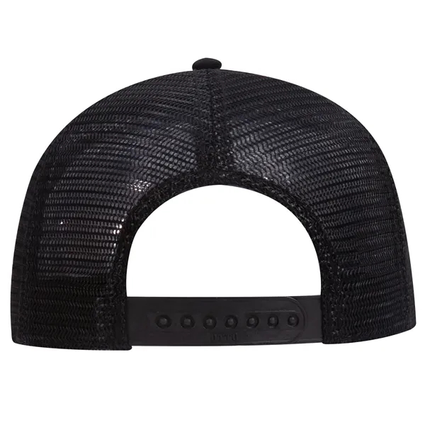 Custom Cotton Twill 6 Panel Contrast Stitching Mesh Back Hat