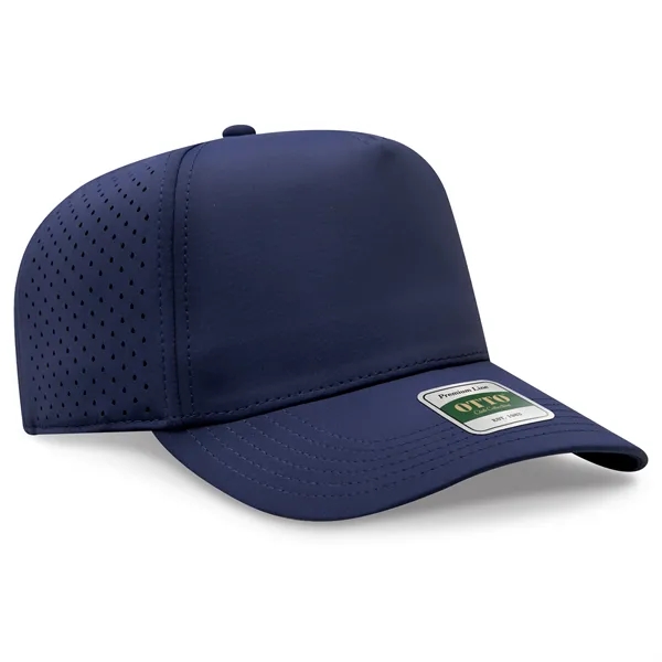 Club Collection 5 Panel Pro Style Perforated Cap