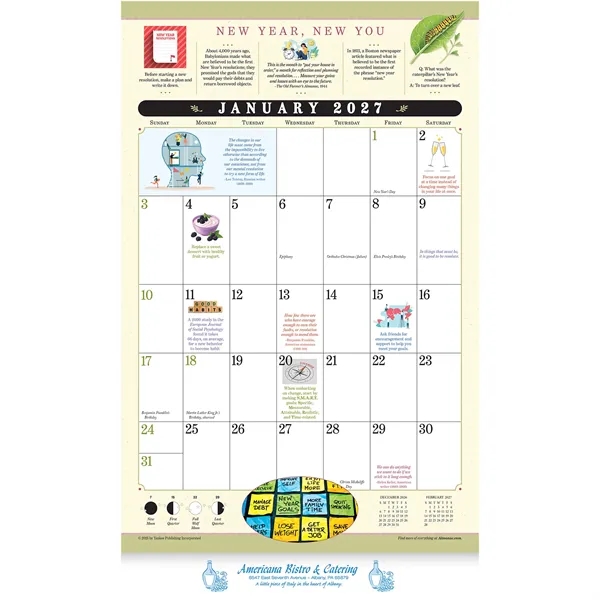 The Old Farmer's Almanac® Everyday Advice: 2027 Stapled