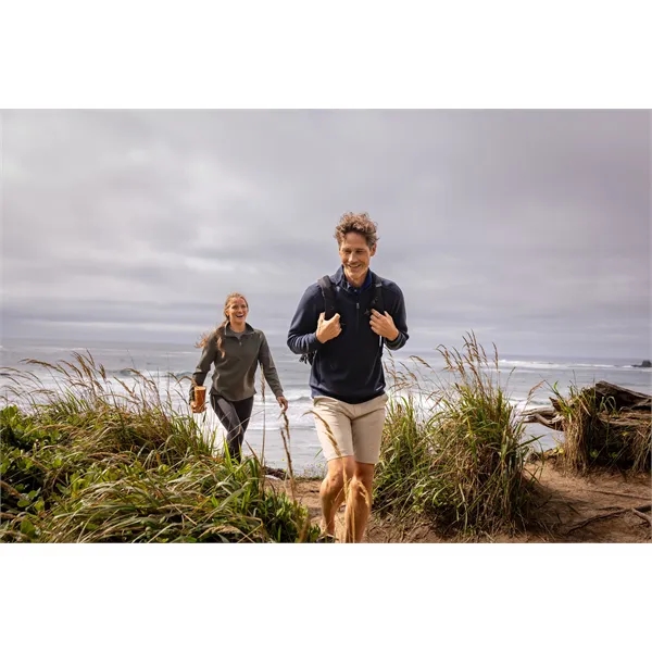 Cutter & Buck Roam Recycled Buttery-Soft Knit Mens Quarte...