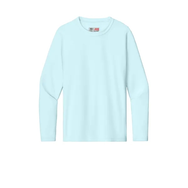 A4 Youth Cooling Performance Long Sleeve Tee