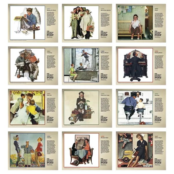 Triumph® Calendars The Saturday Evening Post Illustration...