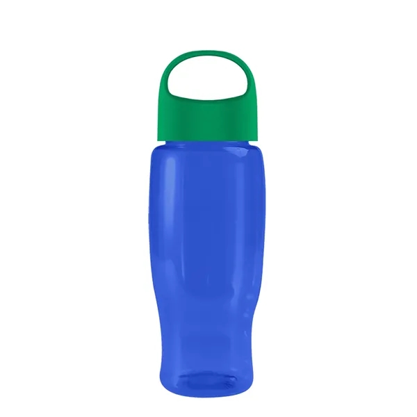 Garyline® Poly+ Recycled Bottle with Oval Crest Lid - 27 oz.