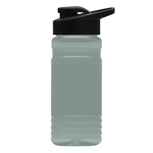 Garyline® RPET Bottle with Drink-Thru Lid - 20 oz.