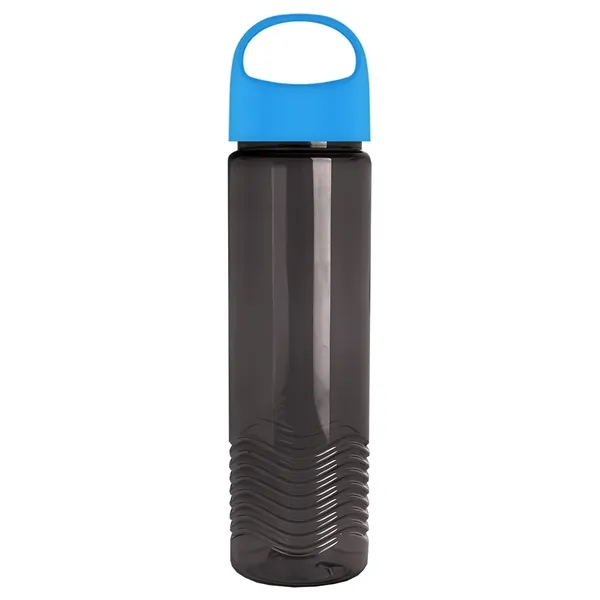Garyline® Wave Tritan® Bottle with Oval Crest Lid - 24 oz.