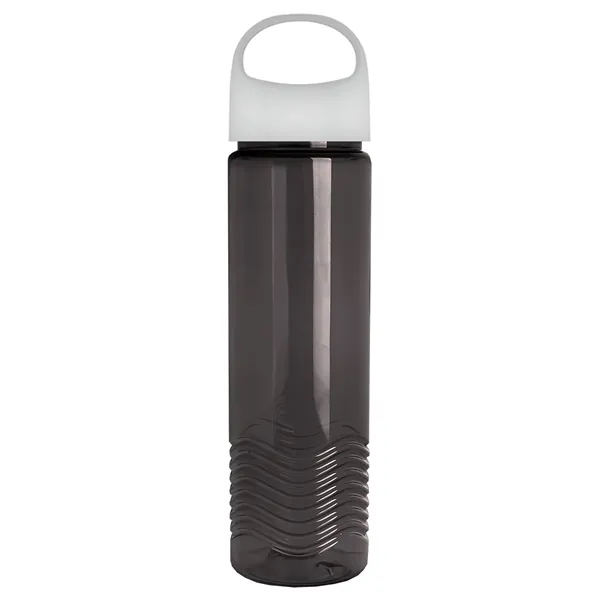 Garyline® Wave Tritan® Bottle with Oval Crest Lid - 24 oz.