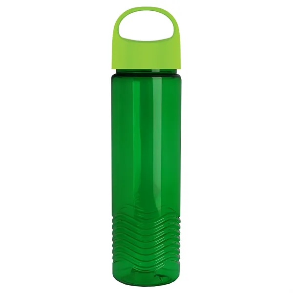 Garyline® Wave Tritan® Bottle with Oval Crest Lid - 24 oz.