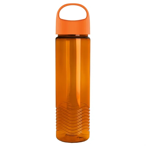 Garyline® Wave Tritan® Bottle with Oval Crest Lid - 24 oz.