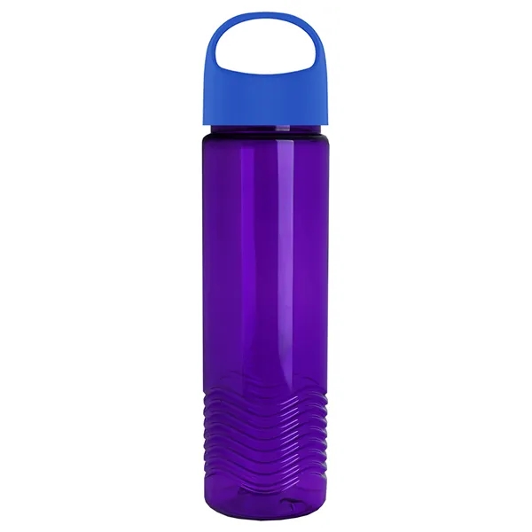 Garyline® Wave Tritan® Bottle with Oval Crest Lid - 24 oz.