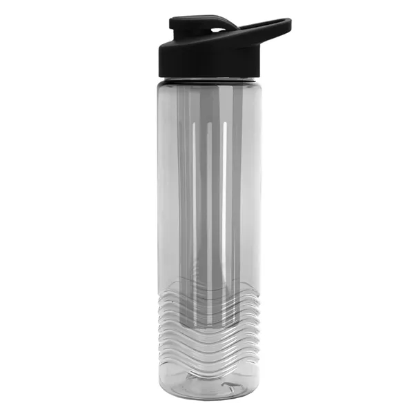 Garyline® Wave Tritan® Bottle with Drink-Thru Lid and Inf...
