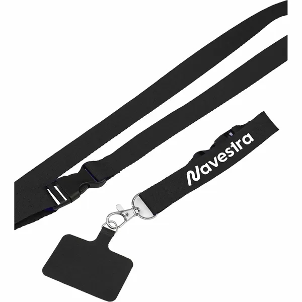 Adjustable Recycled Phone Lanyard