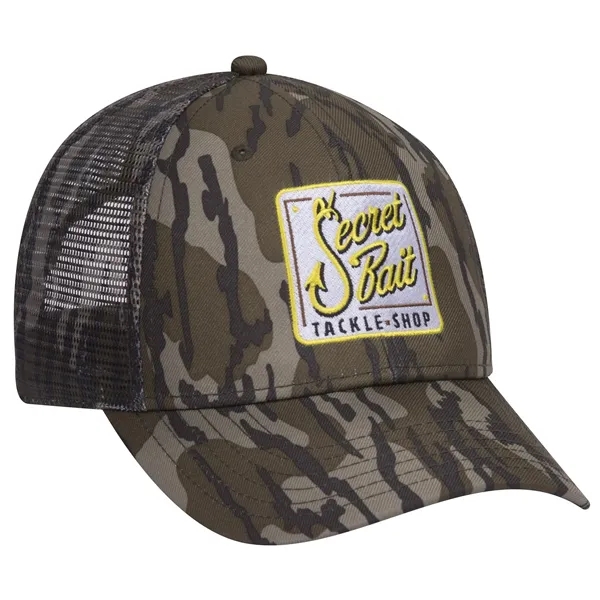 6 Panel Low Profile Mesh Back Trucker Hat