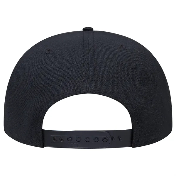 6 Panel Alternative Wool Twill Square Visor Snapback hat