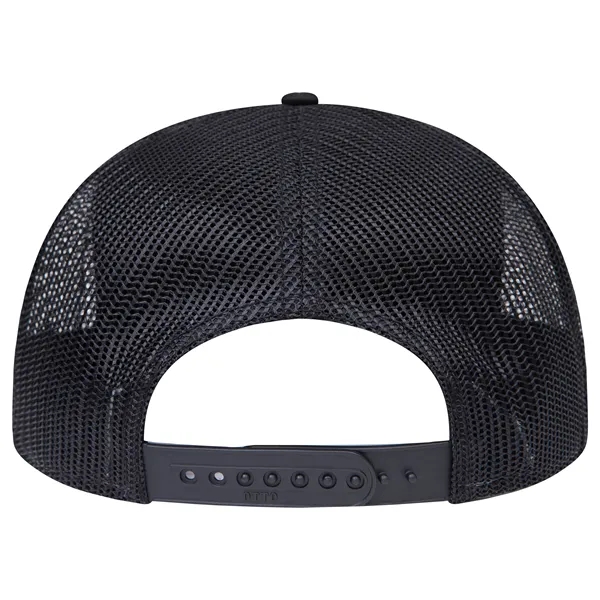 Custom Cork Square Flat Visor "SNAP" 5 Panel Mesh Back Hat