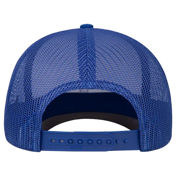 Seamless 6 Panel Mid Profile Mesh Back Trucker Hat