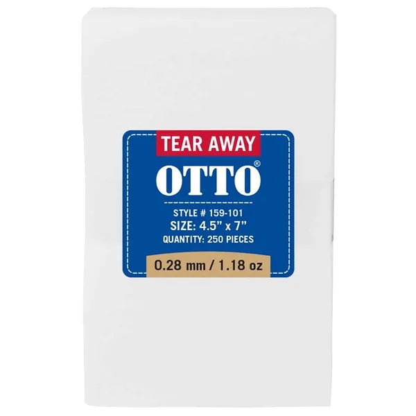 Tear Away Backing Sheets