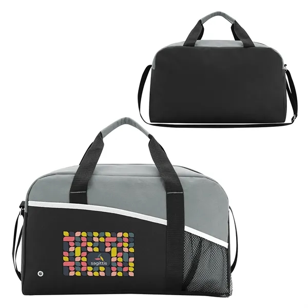 Custom Sideline Polyester Duffel Bag