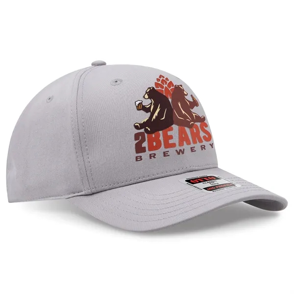 Seamless 6 Panel Mid Profile Baseball Cap