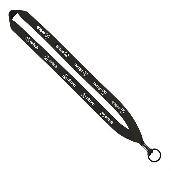 Custom 3/4" Polyester Lanyard 36" Custom Length