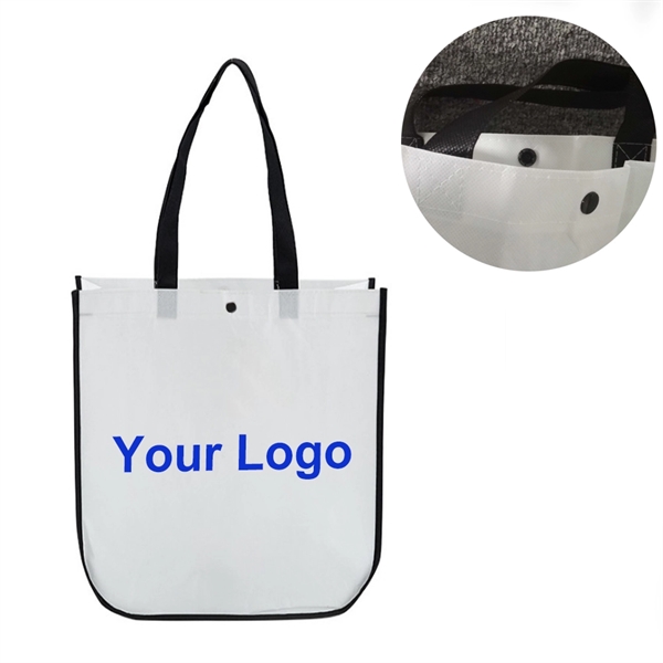Laminated Shopping Tote - Laminated Shopping Tote - Image 0 of 1