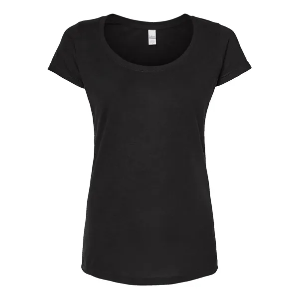 Tultex Women's Poly-Rich Scoop Neck T-Shirt