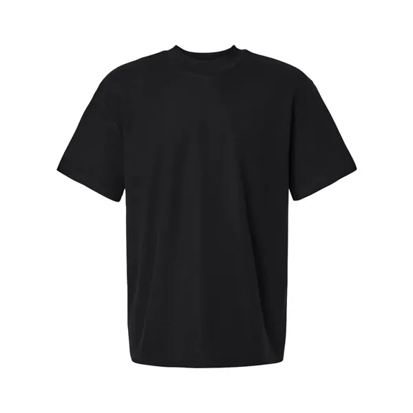 Custom American Apparel Unisex Pique Mock Neck Tee