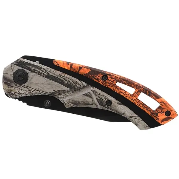 Blaze 2-Tone Hunter Camo Knife