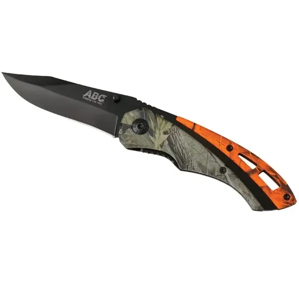 Blaze 2-Tone Hunter Camo Knife