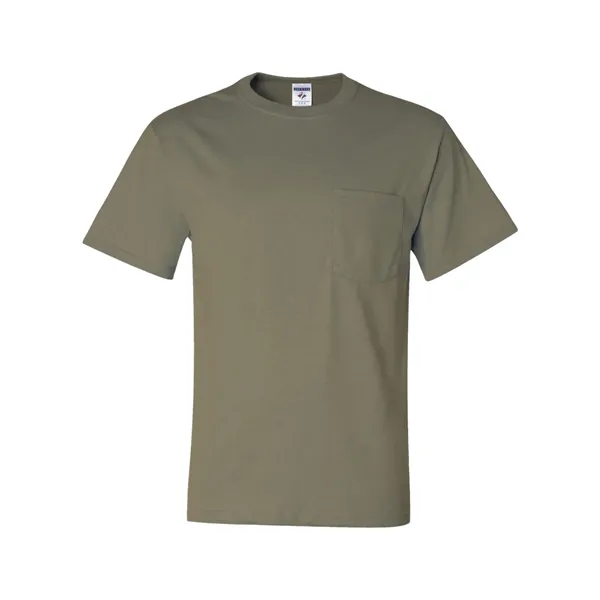 JERZEES Unisex Dri-Power® 50/50 Pocket T-Shirt