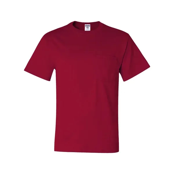JERZEES Unisex Dri-Power® 50/50 Pocket T-Shirt