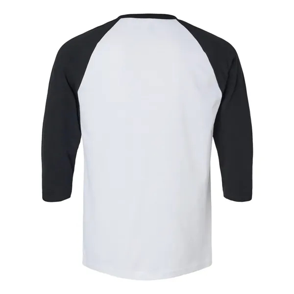 American Apparel Unisex CVC Raglan Tee