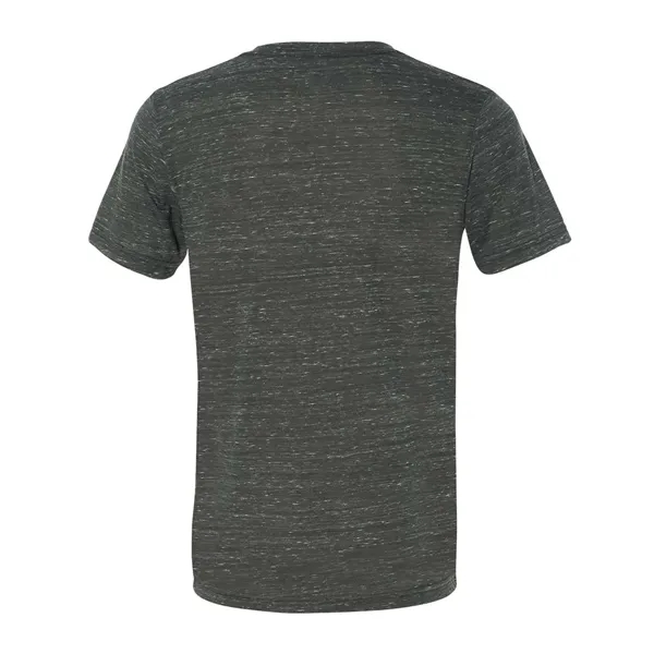 BELLA + CANVAS Unisex Textured Jersey V-Neck Tee