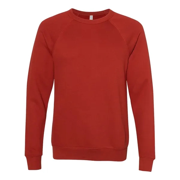 BELLA + CANVAS Unisex Sponge Fleece Raglan Crewneck Sweat...