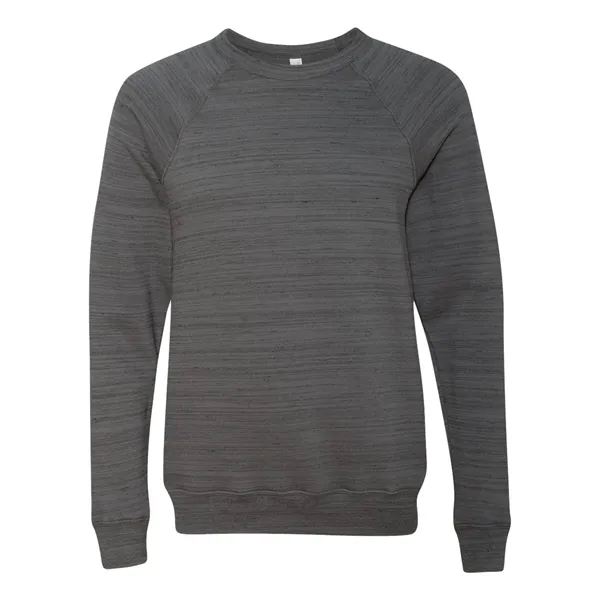 BELLA + CANVAS Unisex Sponge Fleece Raglan Crewneck Sweat...