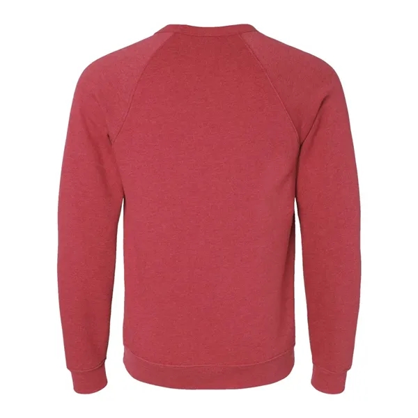 BELLA + CANVAS Unisex Sponge Fleece Raglan Crewneck Sweat...