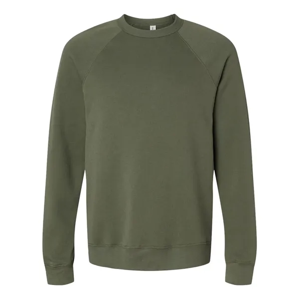 BELLA + CANVAS Unisex Sponge Fleece Raglan Crewneck Sweat...
