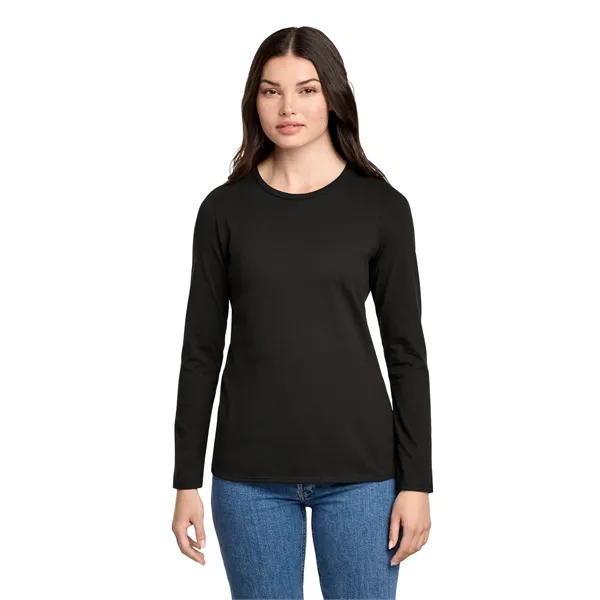 District Women's Perfect Blend CVC Long Sleeve Tee