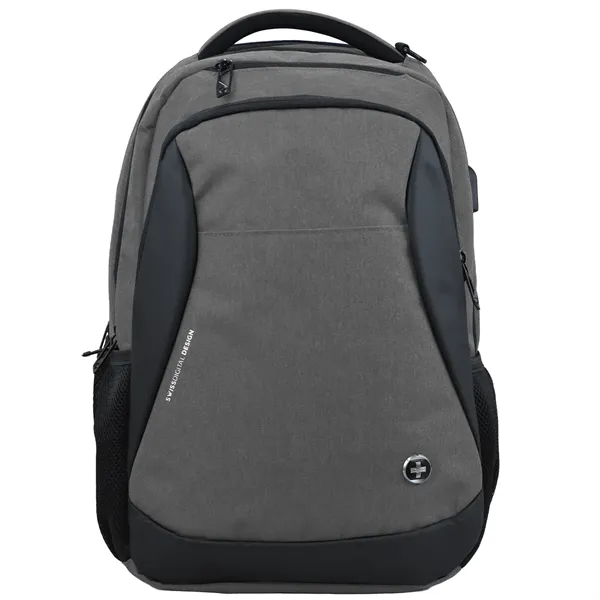 SwissDigital® Boswil USB Charging Port Travel Backpack