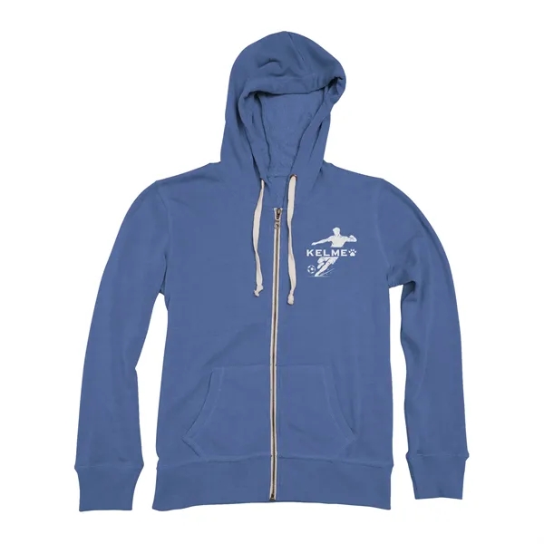 Custom Soccer ACE Ladies' Super Soft Whisper Fleece Full Zip Hoodie