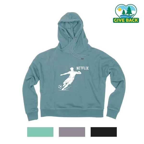 Soccer ACE Ladies Cropped Boxy Hoodie