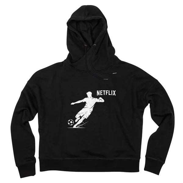 Custom Soccer ACE Ladies Cropped Boxy Hoodie