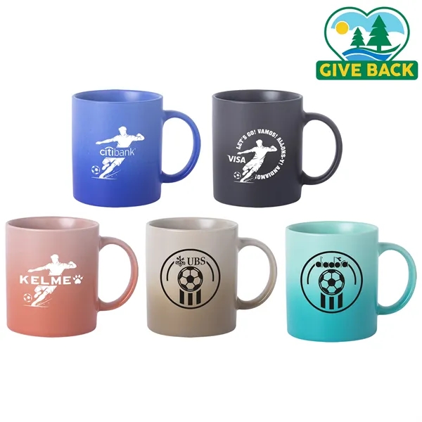Soccer Comfort Color 12 oz. Ombre Mug