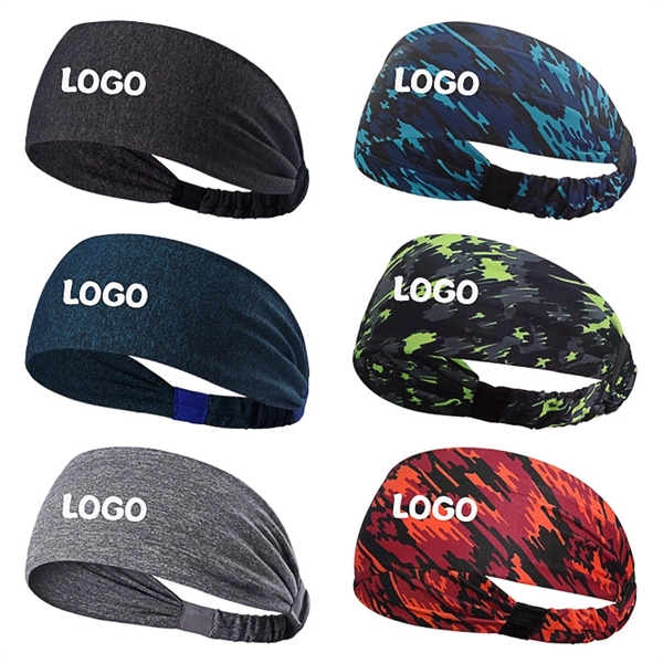 Polyester Sports & Cosmetic Head Bands - Polyester Sports & Cosmetic Head Bands - Image 1 of 1